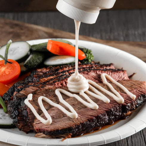 9.34 Oz Tazah Lebanese Garlic Sauce Fl Squeezable Bottle Authentic Middle Eastern Creamy Garlic Dressing Great