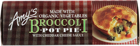 7.5 Amy'S, Pot Pie Broccoli Cheese, Ounce