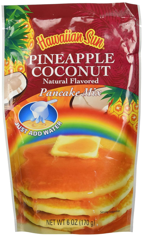 Hawaiian Sun Hawaiian Pineapple Coconut Pancake Mix From Hawaii by