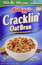 Kellogg's Cracklin' Oat Bran Cereal, 17-ounce Boxes, 3 Pack