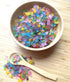 SweetGlob (1 Old Fashioned Medium Rock Sugar Candy Gems, Lump Sugar Rock Crystals Pound, Assorted Flavors)
