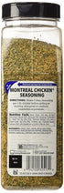 McCormick Montreal Chicken Seasoning, 23-Ounce Plastic Jars (Pack of 2)
