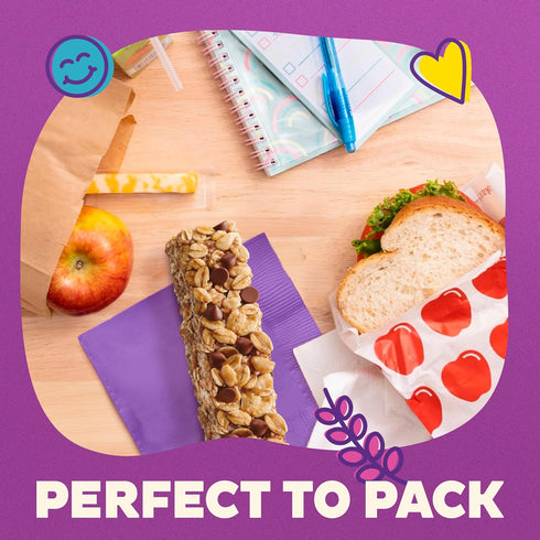 5 Count, 4.45 oz Annie's Chewy Granola Bars, Sunflower Butter Chocolate Chip, Organic Snacks