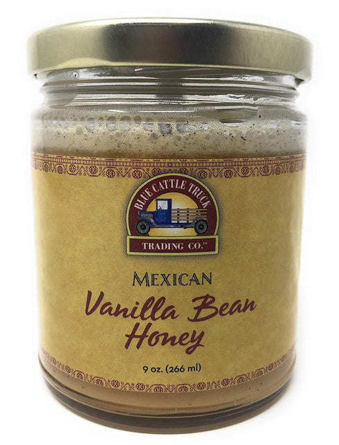 Blue Cattle Trucking Co. Gourmet Mexican Vanilla Bean Honey, 9 Ounce