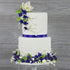 3 Count Global Sugar Art Magnolia Blossom Sugar Cake Flowers, White, Large, by Chef Alan Tetreault