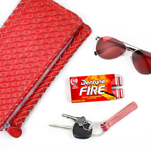 Dentyne Fire Spicy Cinnamon Chewing Gum - Sugar-Free, Pack of 9 (144 Total Pieces)