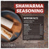 Eastanbul Shawarma Seasoning, 7.1oz All-in-One Baharat Spice Blend for Meat, Vegetables, and Chicken