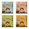 Nativefoodstore Combo: Finger, Little, Kodo, Multi Millet noodles, 29.63 oz-Pack of 4