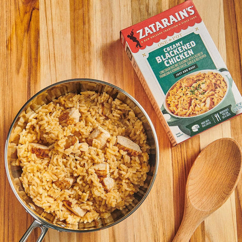 8 oz (Pack 8) Zatarain's Creamy Blackened Chicken Rice