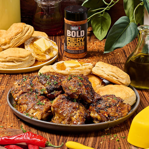 5.8 oz Weber BOLD Fiery Chicken Seasoning Blend