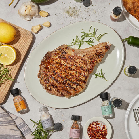 Set, 15 Set Set SmokehoSmokehouse by Thoughtfully, Grilling Spices BBQ Includes BBQ Spatula, Magnet and Flavorful