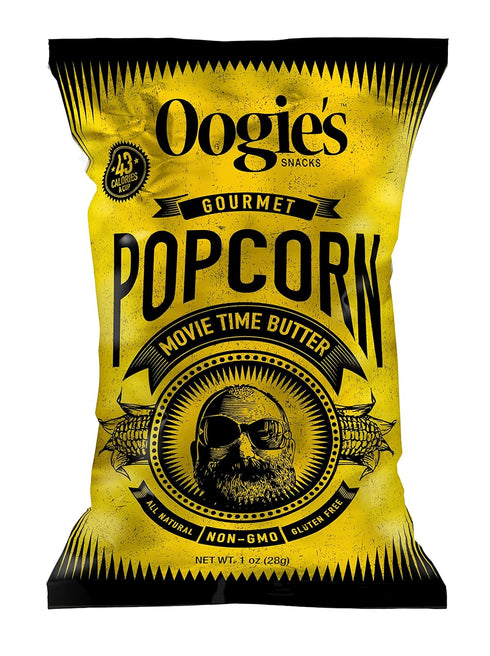 Oogie's Gourmet Popcorn | 20 Pack | Movie Time Butter Flavor |