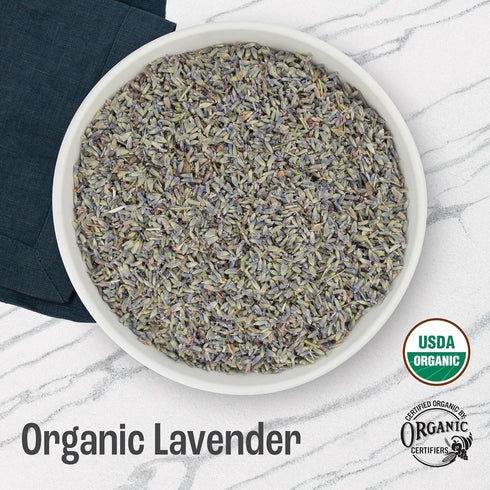 (32 oz, 2 J MAC BOTANICALS, Organic Lavender Buds Pound Bag) Bulk, Dried Flowers, Flower