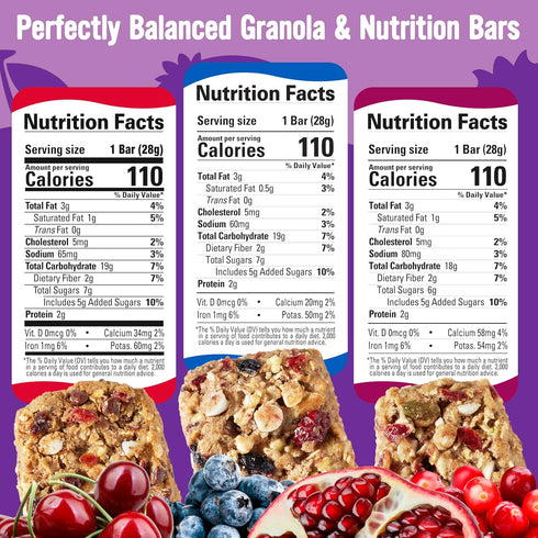 18 Pack Cooper Street Granola Bakes - Soft Baked Oats, Grain & Seeds Breakfast Granola Bars Variety - Nut & Dairy Free