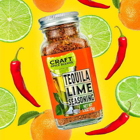 4-Pack Set Craft Spice Blends Happy Hour Seasoning Gift - Top Shelf Spices Raising the Bar on Flavor - Spice Blends