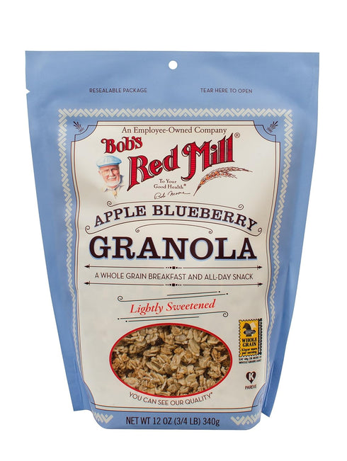 Bob's Red Mill Apple Blueberry Granola, 12 Ounce