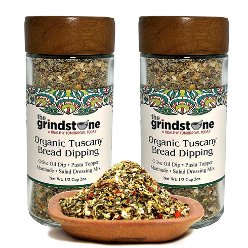The Grindstone, Organic Tuscany bread dipping mix, perfect seasoning spice with extra
