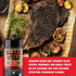 Fire & Smoke Society Black & Tan Steak Seasoning | BBQ Rubs, Steak Rub for Smoking and Grilling Meat | Steaks, Brisket, Burgers Dry BBQ Rubs and Spices | M 7 oz