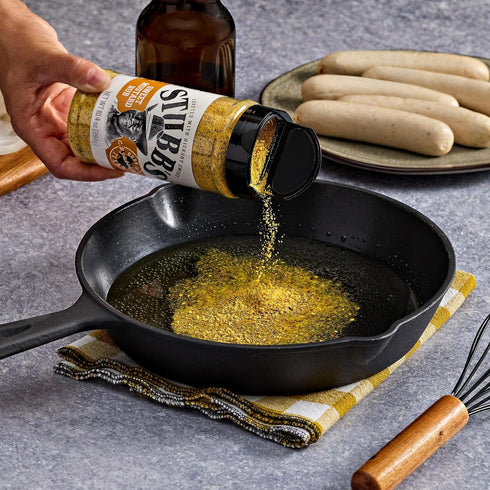 10.4 oz Stubbs Rub, Sweet Mustard, Tangy, Sweet & Smoky Flavor, Dry Barbecue Rub for Chicken Wings, Grilled Chicken