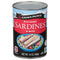 Crown Prince Sardines in Water, 15-Ounce Cans (Pack of 12)