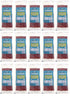 Werner Beef Jerky Slab Pack of 15-1 Ounce, Individually Wrapped Meat Snacks