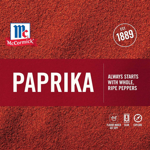 McCormick Gourmet Organic Paprika, 1.62 Oz