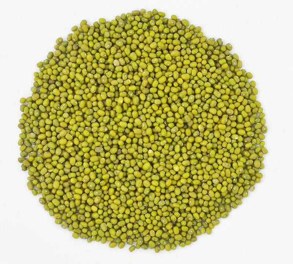 Whole dried Mung Beans Natural aka 'Green Gram' 'Maash' 'Moong' Prewashed Clean