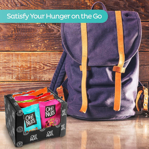 12 Packs (1.5 oz Trail Mix Individual Nut Snacks for On-the-Go | Convenient Nut Snacks for School | Bulk Nuts Variety |