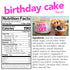 (15oz Nuts N More Birthday Cake Peanut Butter Spread - High Protein, Low Carb, Low Sugar, Gluten Free, Non-GMO
