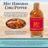 4 Sea Salts Of Hawaii Hot Hawaiian Chili Pepper Flavored Hawaiian Sea Salt, Ounce Bottle - Made in Hawaii