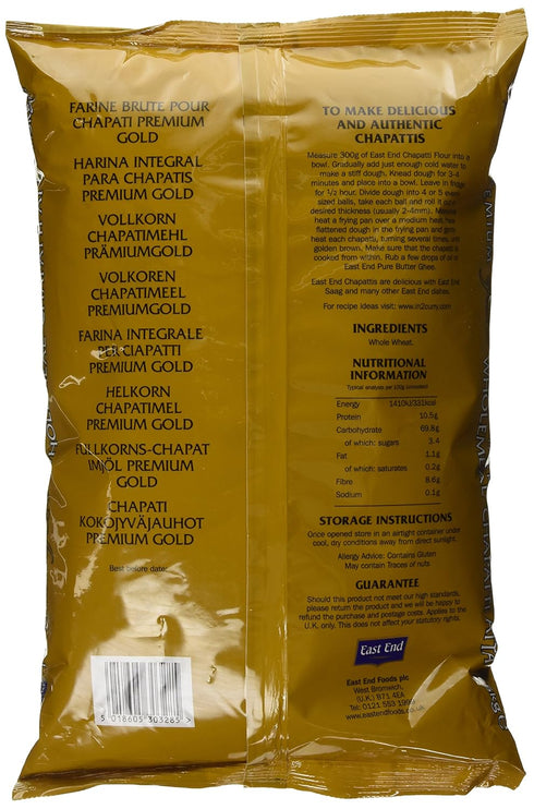 East End 1.5kg - Premium Gold Chakki Chapatti Flour