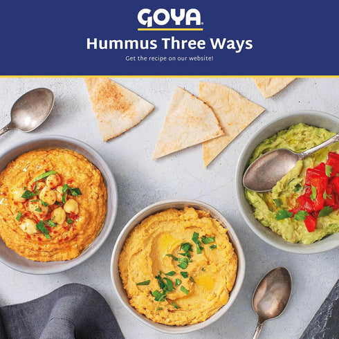 Pack 2 (16 oz Goya Dried Chickpeas, Dried Garbanzo Beans, Pantry Staples, of Cans)