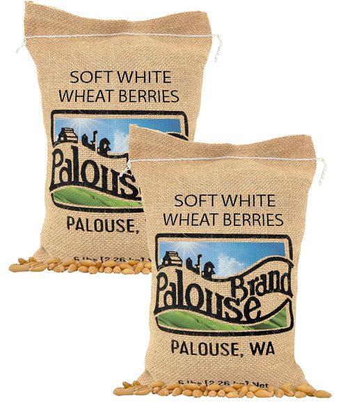 Palouse Brand Certified Glyphosate Residue Free Soft White Wheat Berries | 10