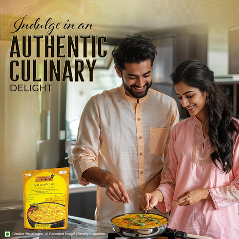 10-Ounce (Pack 6) Kitchens Of India Ready To Eat Yellow Dal Tadka, Split Lentil Curry, Boxes