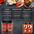 Set (2 Pack) Blazing Star Blazing Bundle Spicy BBQ Rub with Reaper Rub and Scorpion Rub Sweet Heat Seasonings for Ribs