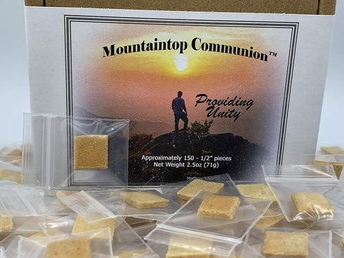Mountaintop Communion Communion (150 Count) Individually Wrapped Gluten-Free Bread