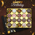 Empire Delights 20 Count Chocolate Cookies Birthday Gift Basket for Men and Women - Gourmet Chocolate Happy Birthday