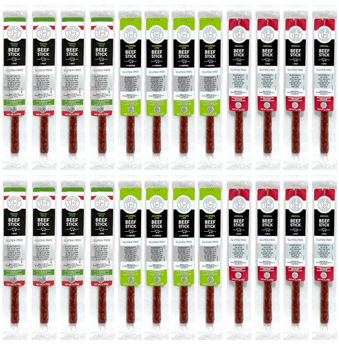 Good Fod Foods Meat Stick Variety Pack Low FODMAP Snacks for a
