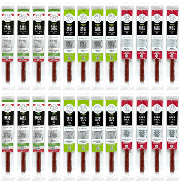 Good Fod Foods Meat Stick Variety Pack Low FODMAP Snacks for a
