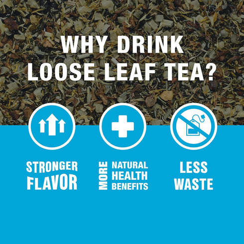 200 16 oz Tiesta Tea - Pear Reverie Tea, Loose Leaf, White Pear Herbal Tea, Premium Low Caffeine Tea Blend, Make Hot