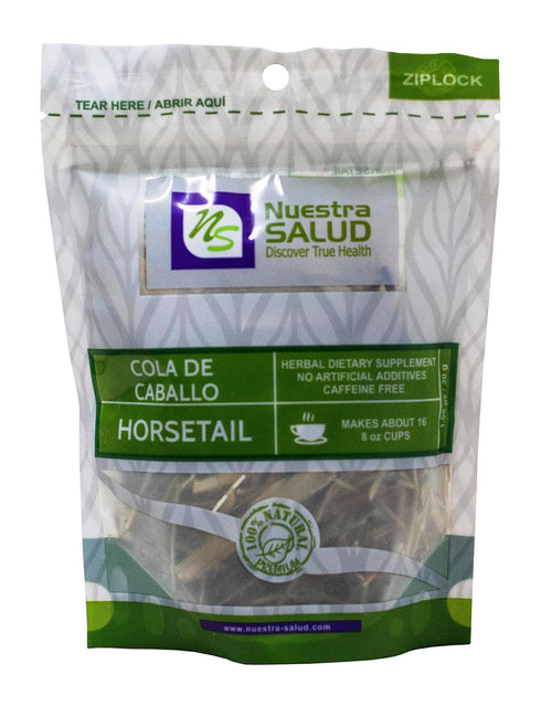 Horsetail Tea Cola de Caballo Herbal Tea, 30g (1.06oz) - 100% Natural, Caffeine Free Detox