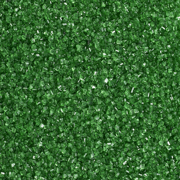 DecoPac Sanding Sugar | Green Edible Sugar Sprinkles | 33oz | Edible