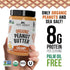 1 lb Just About Foods Organic & Keto Peanut Butter Creamy Gluten-Free, No Sugar Added, No Palm Oil, Unsweetened Peanut