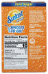 Sunkist 6 Count, 0.74 , Powdered Drink Mix Sticks Zero Sugar Singles to Go Orange Ounce