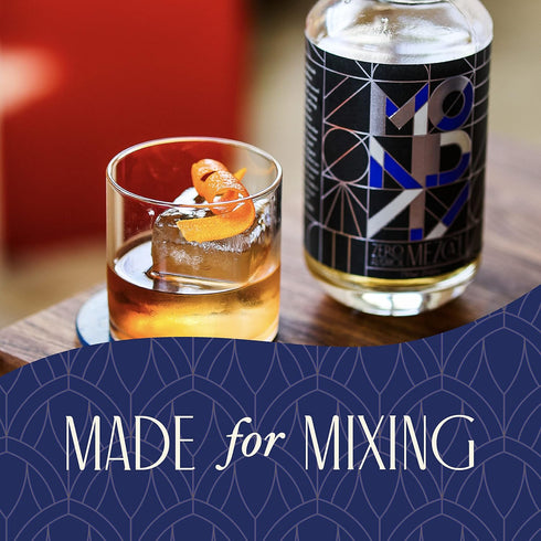 0 750ml MONDAY Zero Alcohol Mezcal An Award Winning Non-Alcoholic Spirit with Zero Carbs, No Sugar, Calories