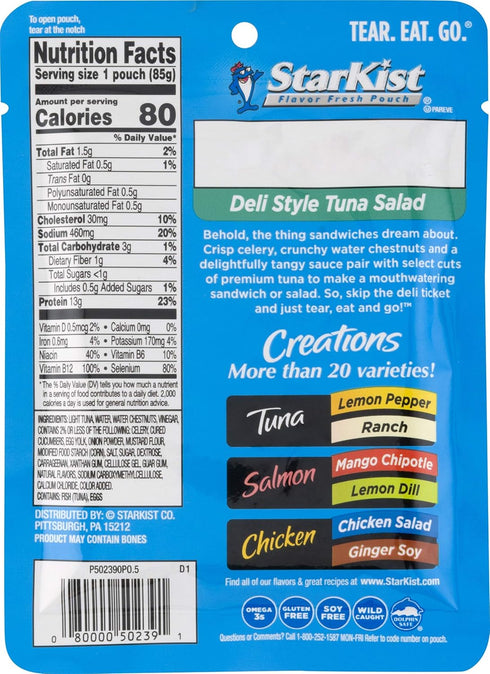 StarKist (24 Count) Ready-to-Eat Tuna and Chicken Salad Bundle