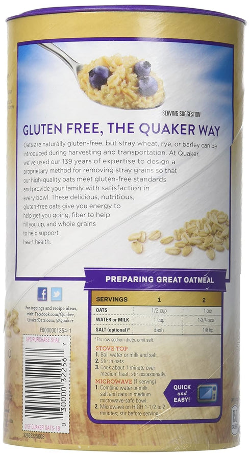Quick Cooking Gluten-Free Quaker Oats