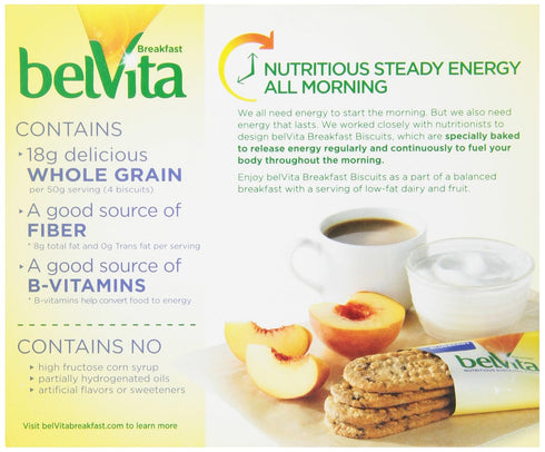 8.8 (Pack 3) Belvita Breakfast Biscuit, Blueberry, Ounce