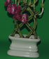 JM BAMBOO 8 10-11 4 Lucky Bamboo STALKS of in Fence W/ in VASE (Palm OR Trellis)