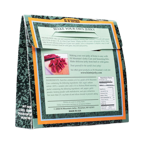 15 lbs. (1 Hi Mountain Jerky Seasoning and Cure Kit | HICKORY BLEND | Beef Jerky Seasoning | Perfect for Beef, Venison